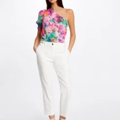 Blouse Asymétrique Imprimé Floral Multico Femme -Morgandetoi Boutique blouse asymetrique imprime floral multico femme vue5 32536300939430900