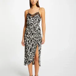 Blouse Bretelles Fines Imprimé Animalier Multico Femme