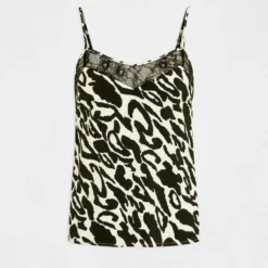 Blouse Bretelles Fines Imprimé Animalier Multico Femme -Morgandetoi Boutique blouse bretelles fines imprime animalier multico femme vue3 32536300950620900