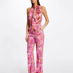 Blouse Col Lavallière Imprimé Floral Multico Femme 9 Blouse Col Lavallière Imprimé Floral Multico Femme -Morgandetoi Boutique blouse col lavalliere imprime floral multico femme vue5 32536300947280900