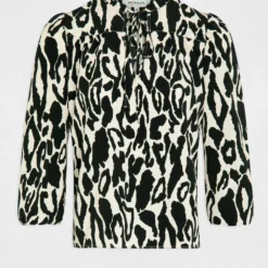 Blouse Manches 3/4 Imprimé Animalier Multico Femme 8 Blouse Manches 3/4 Imprimé Animalier Multico Femme -Morgandetoi Boutique blouse manches 34 imprime animalier multico femme vue3 32536300942890900