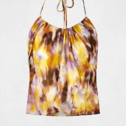 Bustier à Bretelles Imprimé Abstrait Multico Femme -Morgandetoi Boutique bustier a bretelles imprime abstrait multico femme vue3 32536300939450900