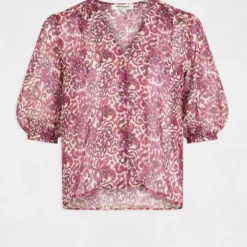 Chemise Manches 3/4 Imprimé Cachemire Multico Femme -Morgandetoi Boutique chemise manches 34 imprime cachemire multico femme vue3 32536300969730900