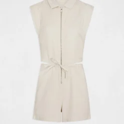 Combinaison Droite Avec Ouvertures Ecru Moyen Femme -Morgandetoi Boutique combinaison droite avec ouvertures ecru moyen femme vue3 32536300939310213