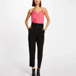 Débardeur Bretelles Fines Avec Boutons Fuchsia Femme -Morgandetoi Boutique debardeur bretelles fines avec boutons fuchsia femme vue5 32536300922910506