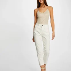 Débardeur Bretelles Fines Avec Chaînes Sable Femme 7 Débardeur Bretelles Fines Avec Chaînes Sable Femme -Morgandetoi Boutique debardeur bretelles fines avec chaines sable femme vue5 32536300939060205