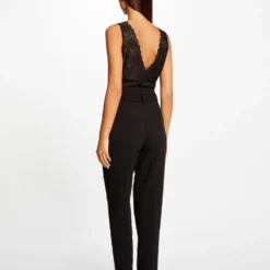 Débardeur Bretelles Larges à Dentelle Noir Femme -Morgandetoi Boutique debardeur bretelles larges a dentelle noir femme vue5 32536300949280100