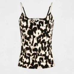 Débardeur Détails Chaînes Et Imprimé Multico Femme -Morgandetoi Boutique debardeur details chaines et imprime multico femme vue3 32536300954290900