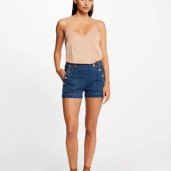 Débardeur Ornements Et Imprimé Léopard Rose Femme -Morgandetoi Boutique debardeur ornements et imprime leopard rose femme vue5 32536300954340503