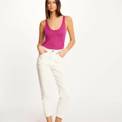 Débardeur Pull Avec Bretelles Framboise Femme 7 Débardeur Pull Avec Bretelles Framboise Femme -Morgandetoi Boutique debardeur pull avec bretelles framboise femme vue5 32536300937760502