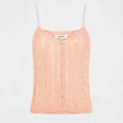 Débardeur Pull Avec Col En V Rose Moyen Femme 8 Débardeur Pull Avec Col En V Rose Moyen Femme -Morgandetoi Boutique debardeur pull avec col en v rose moyen femme vue3 32536300938030514