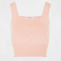 Débardeur Pull Bretelles Larges Rose Moyen Femme -Morgandetoi Boutique debardeur pull bretelles larges rose moyen femme vue3 32536300910440514