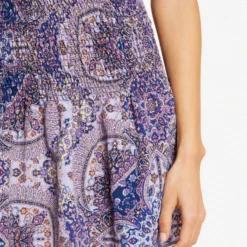 Jupe évasée Imprimé Cachemire Multico Femme -Morgandetoi Boutique jupe evasee imprime cachemire multico femme vue4 32536300897300900