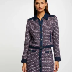 Jupe Trapèze Détails En Jean Multico Femme -Morgandetoi Boutique jupe trapeze details en jean multico femme vue5 32536300952470900