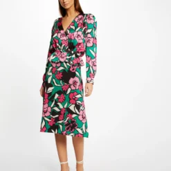 Jupe Trapèze Imprimé Floral Multico Femme
