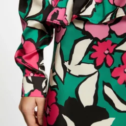 Jupe Trapèze Imprimé Floral Multico Femme 9 Jupe Trapèze Imprimé Floral Multico Femme -Morgandetoi Boutique jupe trapeze imprime floral multico femme vue4 32536300936490900