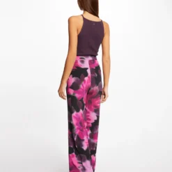 Pull Débardeur Bretelles Fines Prune Femme -Morgandetoi Boutique pull debardeur bretelles fines prune femme vue2 32536300930720505