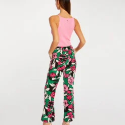 Pull Débardeur Bretelles Fines Rose Clair Femme -Morgandetoi Boutique pull debardeur bretelles fines rose clair femme vue2 32536300930720513