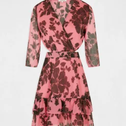 Robe Droite Imprimé Floral Multico Femme 10 Robe Droite Imprimé Floral Multico Femme -Morgandetoi Boutique robe droite imprime floral multico femme vue3 32536300931280900