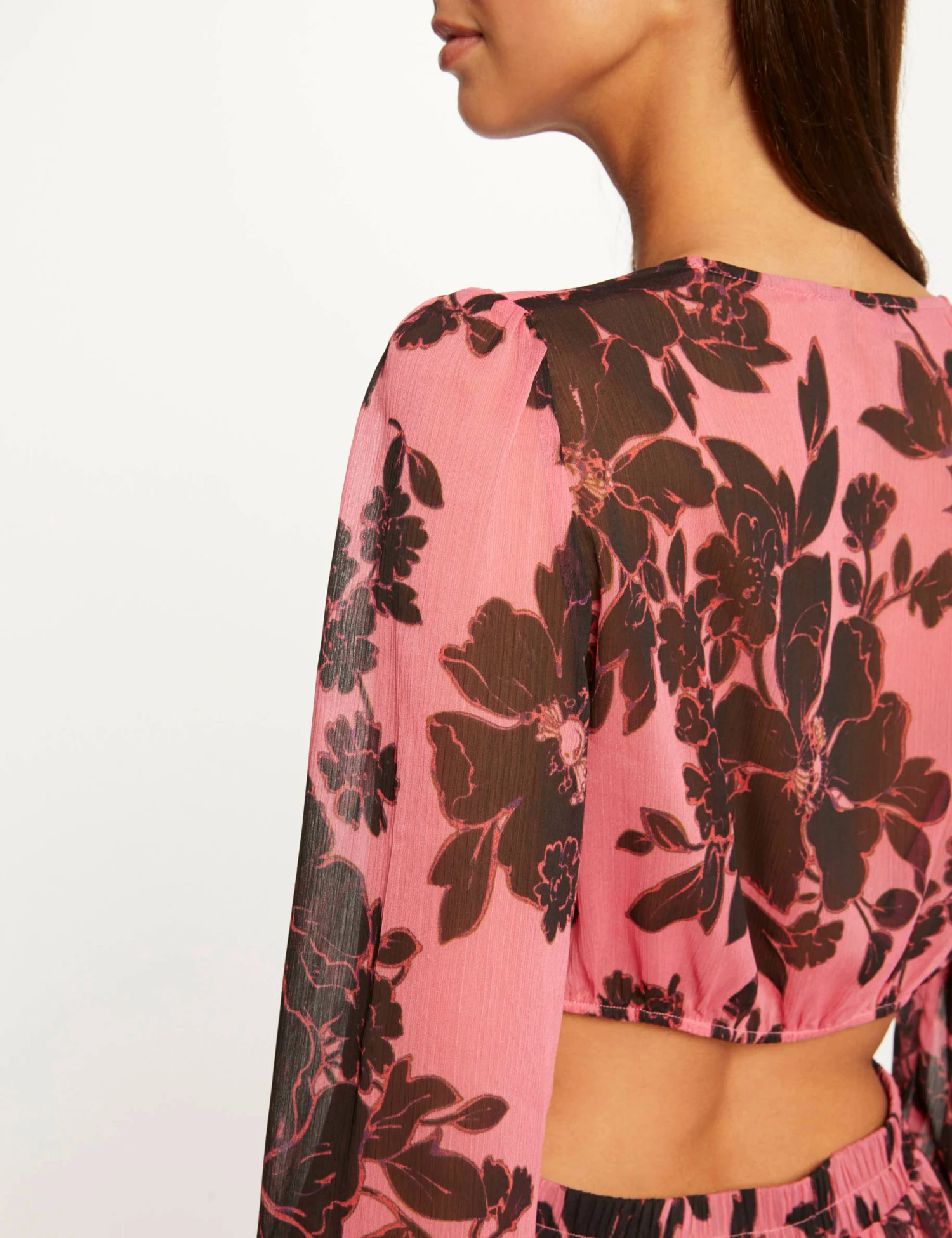 Robe Droite Imprimé Floral Multico Femme 6 Robe Droite Imprimé Floral Multico Femme – Image 6