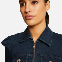 Robe Droite Zippée Ceinturée En Jean Jean Brut Femme 8 Robe Droite Zippée Ceinturée En Jean Jean Brut Femme -Morgandetoi Boutique robe droite zippee ceinturee en jean jean brut femme vue6 32536300931490305