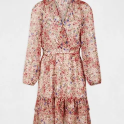 Robe évasée Imprimé Floral Multico Femme -Morgandetoi Boutique robe evasee imprime floral multico femme vue3 32536300945590900