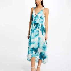 Robe Longue Portefeuille Imprimée Multico Femme 8 Robe Longue Portefeuille Imprimée Multico Femme -Morgandetoi Boutique robe longue portefeuille imprimee multico femme vue5 32536300950630900