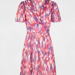 Robe Patineuse Imprimé Abstrait Multico Femme -Morgandetoi Boutique robe patineuse imprime abstrait multico femme vue3 32536300955040900