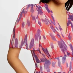 Robe Patineuse Imprimé Abstrait Multico Femme -Morgandetoi Boutique robe patineuse imprime abstrait multico femme vue4 32536300955040900