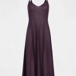Robe Pull Midi évasée à Bretelles Fines Prune Femme 10 Robe Pull Midi évasée à Bretelles Fines Prune Femme -Morgandetoi Boutique robe pull midi evasee a bretelles fines prune femme vue3 32536300931330505