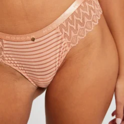 Shorty En Dentelle Beige Femme -Morgandetoi Boutique shorty en dentelle beige femme vue4 32536300957190202