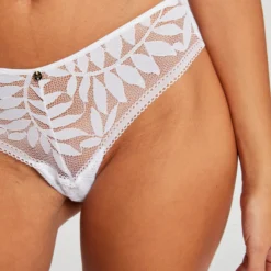 Shorty En Dentelle Blanc Femme -Morgandetoi Boutique shorty en dentelle blanc femme vue4 32536300958690200