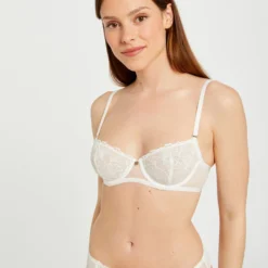 Soutien-gorge Armatures Ivoire Femme