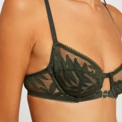 Soutien-gorge Armatures Vert Kaki Femme -Morgandetoi Boutique soutien gorge armatures vert kaki femme vue4 32536300958670603