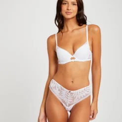Soutien-gorge Coques Blanc Femme -Morgandetoi Boutique soutien gorge coques blanc femme vue5 32536300958660200