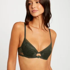 Soutien-gorge Coques Vert Kaki Femme