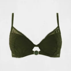 Soutien-gorge Coques Vert Kaki Femme -Morgandetoi Boutique soutien gorge coques vert kaki femme vue3 32536300958660603