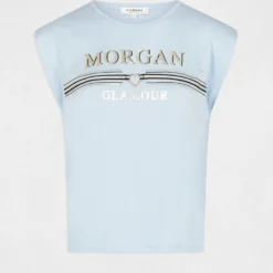 T-shirt Manches Courtes à Inscription Ciel Femme 8 T-shirt Manches Courtes à Inscription Ciel Femme -Morgandetoi Boutique t shirt manches courtes a inscription ciel femme vue3 32536300883890302