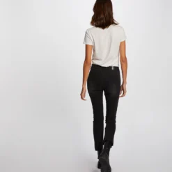 T-shirt Manches Courtes à Inscription Corail Femme -Morgandetoi Boutique t shirt manches courtes a inscription corail femme vue2 32536300887620706