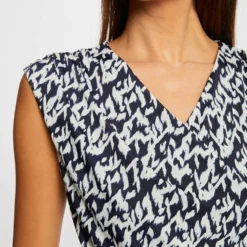 T-shirt Manches Courtes Imprimé Abstrait Multico Femme 9 T-shirt Manches Courtes Imprimé Abstrait Multico Femme -Morgandetoi Boutique t shirt manches courtes imprime abstrait multico femme vue4 32536300965060900