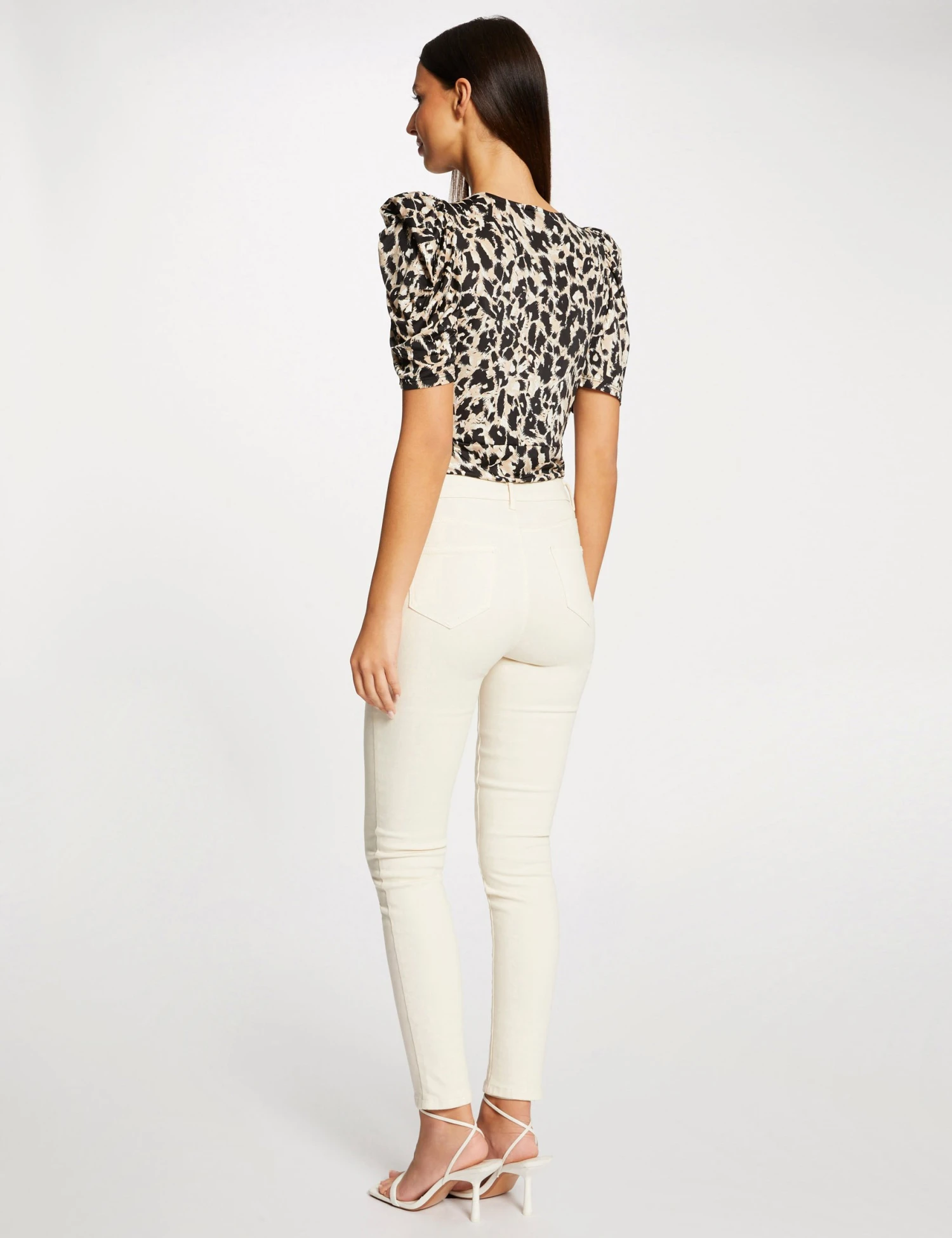 T-shirt Manches Courtes Imprimé Multico Femme 2 T-shirt Manches Courtes Imprimé Multico Femme – Image 2