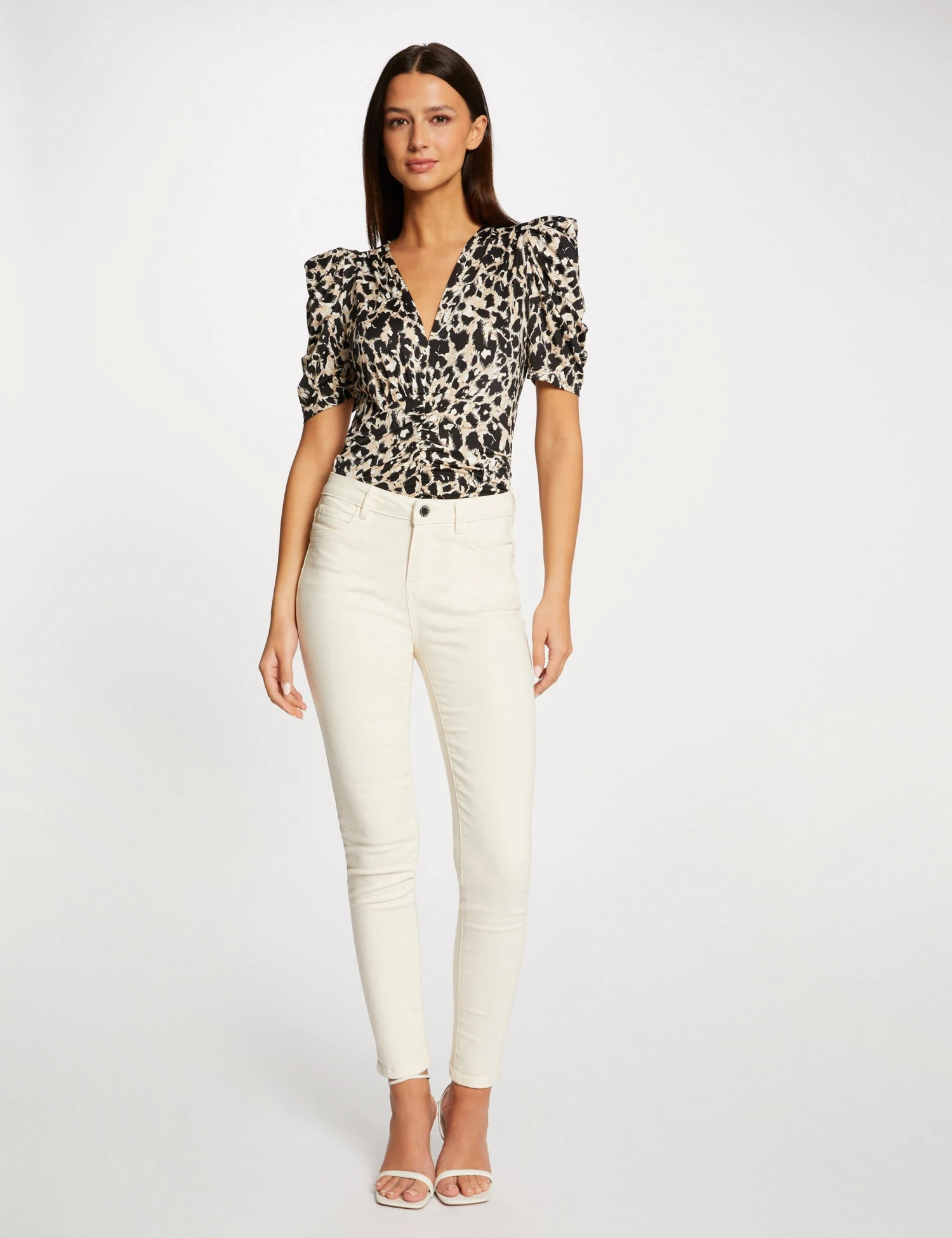 T-shirt Manches Courtes Imprimé Multico Femme 3 T-shirt Manches Courtes Imprimé Multico Femme – Image 3